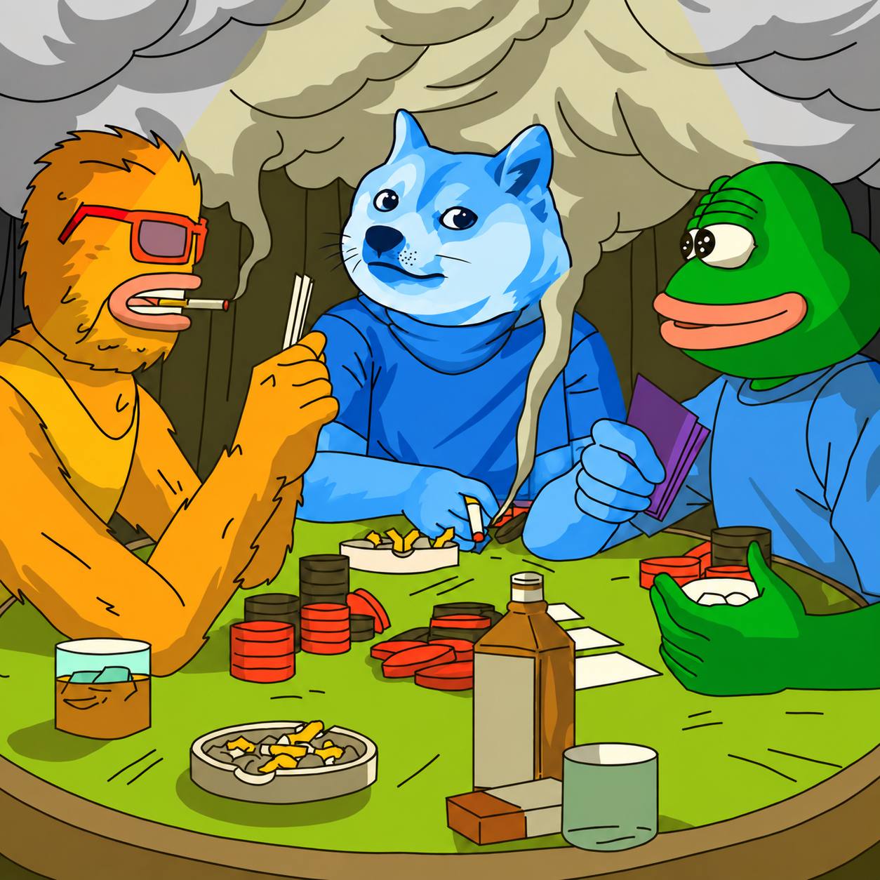 Arc Doge at the table